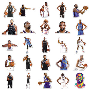50 sticker Usticker sticker Sports asketball Superstar foto deportes para adolescentes regalo sticker Evin ururant pegatina - Product Image 6