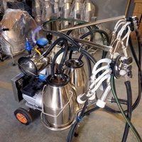 Machine à traire électrique automatique portable pour vaches, moutons, chèvres et autres animaux laitiers - Prix compétitifs