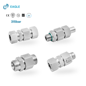 Edelstahl-Kohlenstoffstahl-Rückschlagventil Einweg-Schweißkartenhülse Britisches G-Außengewinde Gas Hochvakuum 350bar Manuell - Product Image 1