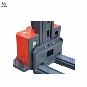 HAORUN Merk Elektrische <span class=keywords><strong>Reach</strong></span> <span class=keywords><strong>Stacker</strong></span> 1000kg |   Hefhoogte 1300-3500 mm |   Elektromagnetische rem voor veilige materiaalhandling - Product Image 4