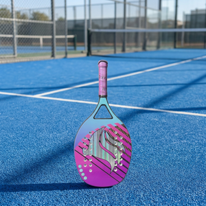 Raquettes de tennis légères et durables en fibre de carbone avec filet en nylon, poignée imperméable et antidérapante pour les joueurs professionnels - Product Image 3