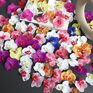 Premium 3D <strong>Film</strong> Pu Embossed Moth Orchid Flower Head Multi Color for Home Outdoor Hotel Festival Art Decoration - Product Image 3