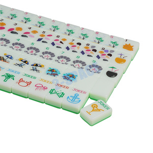 Ready Mahjong Design Beach Style Acrylique Impression UV Fait à la main Mahjong américain à quatre couches - Product Image 4