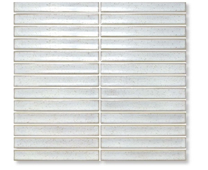 296*299Mm 20*145Mm Phật Sơn Giá Tốt Tráng Men Sọc Cambered Tàu Điện Ngầm Mosaic Tường Gạch — ảnh 1