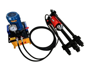 Bomba Hidráulica Compacta con Motor, Color Azul, Diseño Portátil para Uso en Construcción - Product Image 1