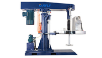 Machine à fabriquer du savon liquide Farfly FDG22, dispersateur haute vitesse, mélangeur chimique, mélangeur d'encre, agitateur, mélangeur de peinture