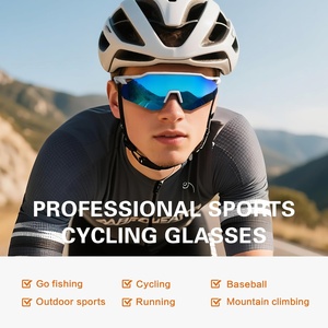 Gafas de Ciclismo Polarizadas para Ciclismo de Montaña - Protección UV400, Lentes Anti-Rayaduras, Lentes Intercambiables, Correa Ajustable - Product Image 4