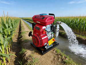 <span class=keywords><strong>Pompe</strong></span> à eau centrifuge à <span class=keywords><strong>essence</strong></span> Powerac PRWP10 2,<span class=keywords><strong>5</strong></span> CV Débit de 83 L/min Basse pression pour l'irrigation Agriculture - Product Image 2