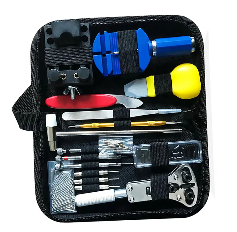 Professional High Quality 147pcs Portable Watch Repair Tools Kit Set,DIY Repair Watch Tool Kit