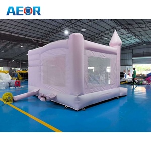 Château <span class=keywords><strong>gonflable</strong></span> pour fête de mariage avec souffleur, château <span class=keywords><strong>gonflable</strong></span> <span class=keywords><strong>rose</strong></span> pour enfants et adultes - Product Image 4