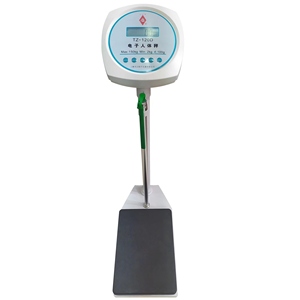 Scala digitale LCD corpo con altezza & peso misura 150kg capacità TZ-120D - Product Image 3