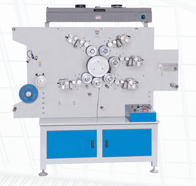 New Automatic Rotary Cloth Label Printing Machine with CI Structure Flatbed Printer for Ribbon Nylon Belt Coating Washing Label