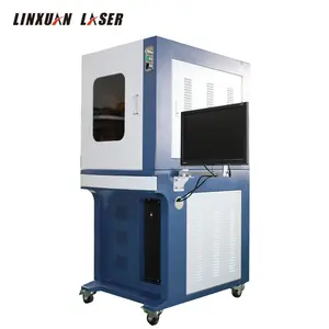 50w 100w Sicherheit geschlossene Faserlaser gravur Metall faser Lasers ch neiden Gold Silber Schmuck herstellungs maschine