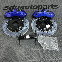 Pour BMW Série 3 E46 328i 330i Disque en Fer à Haute Teneur en Carbone Couleur Blanche Étrier de Frein de Remplacement Pièces de Frein Auto avec Kit de Fixation