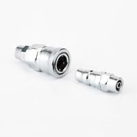 QC04 Offre Spéciale autobloquant en acier Inoxydable type C Raccord pneumatique Rapide Coupleur Coupleur Industriel