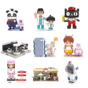 Juego de Bloques de Construcción de Ladrillos MOC Personalizados Premium para Recuerdos Corporativos o Exhibición de Regalos Empresariales - Product Image 2