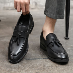 Mocasines de Vestir para Hombre, Formales, Antideslizantes, Brillantes, Casuales, para Trabajo, Tallas Grandes, Zapatos Casuales para Fiesta, Zapatos de Negocios de Lujo - Product Image 1