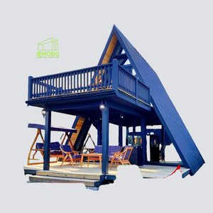<span class=keywords><strong>Chalet</strong></span> préfabriqué triangulaire IEMODU, design d'<span class=keywords><strong>intérieur</strong></span> <span class=keywords><strong>moderne</strong></span> de luxe, hôtels, villas, garantie 3 ans, résistant au vent, sandwich en acier - Product Image 5