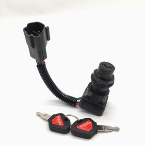 Pour pelle <span class=keywords><strong>Kubota</strong></span> U15 20 30 35 KX155 161 interrupteur à clé de démarrage interrupteur d'allumage - Product Image 5
