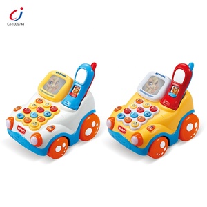Juguete Educativo de Moda Chengji, Teléfono de Juguete con Forma de Coche, Teléfono Musical de Dibujos Animados, Juguetes para Niños, Teléfono Móvil de Plástico para Bebés - Product Image 5