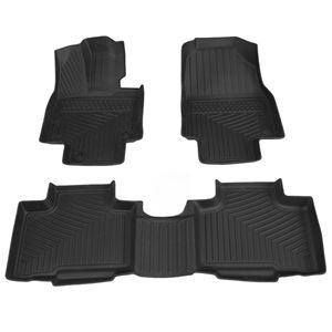 Alfombrillas para Auto, 3 Piezas, Alfombrillas 3D de TPE para <span class=keywords><strong>Corolla</strong></span>/Accord/Focus/Fusion/Escape/Bronco Sport - Product Image 1
