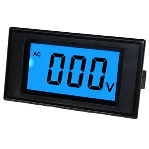 D69-22 AC0-600V Digital LCD AC Voltmeter Volt Panel Meter Voltage Monitors Tester Gauge