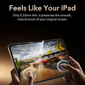 ฟิล์มกันรอยหน้าจอแบบกำหนดเองสำหรับ iPad 2026 คุณภาพสูง ป้องกันรอยขีดข่วน สำหรับแท็บเล็ต ความโปร่งใสสูง กระจก 9H ป้องกันฝุ่น ไม่มีฟองอากาศ - Product Image 4