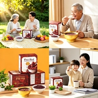 Five-Red Ophiopogon Golden Polygonatum Bird Nest Porridge | Ready-to-Eat Wellness Congee