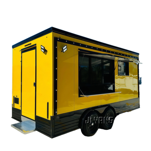 Remorques alimentaires mobiles pour cuisines commerciales, kiosques de restauration de rue entièrement équipés, chariots de traiteur BBQ, camions de cuisine à vendre - Product Image 1