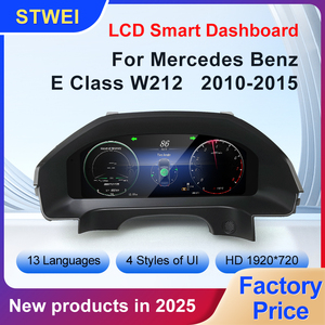 หน้าจอแสดงผลดิจิตอล LCD ขนาด 12.3 นิ้ว แบบเสียบใช้งานได้ทันที สำหรับมาตรวัดความเร็วรถยนต์เมอร์เซเดสเบนซ์ E-Class W212 NTG4.0 NTG4.5 - Product Image 2
