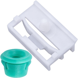 Green Nylon Car Door Sill <b>Clips</b> 12mm 9mm 8mm 11.5mm For BMW 3 Series Replacement Repair Auto Fastener - Product Image 2