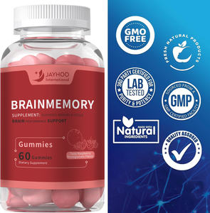 Suplemento de memoria para adultos Gummy Atención mejorada y enfoque psicológico con fosfatidilserina Extracto de café Vitaminas - Product Image 3