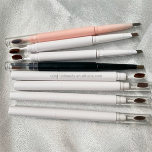 Nouveau design de stylo à sourcils de maquillage étanche à double tête longue durée crayon à sourcils de tête de brosse à dents - Product Image 4