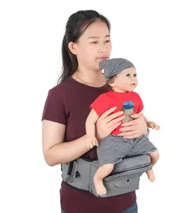 Custom Infant Hip Seat Carrier Lightweight Toddler Waist Stool Seat Belt Carrier Stylish Baby Hip Seat Carrier
