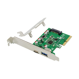 Sunweit st625 PCIE x4 <span class=keywords><strong>USB</strong></span> PCIe thẻ asm1142 1a1c USB3.<span class=keywords><strong>1</strong></span> <span class=keywords><strong>PCI</strong></span> thẻ nhanh - Product Image 2