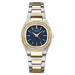 Montre à quartz pour femme de qualité supérieure, personnalisée OEM ODM, carrée, en acier inoxydable, étanche, simple, analogique - Product Image 4