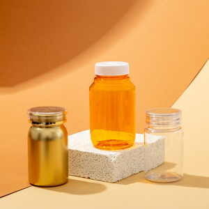 Botol pil plastik kosong toples tahan anak kualitas obat warna dapat disesuaikan dengan kemasan botol kapsul obat topi pengaman anak - Product Image 2