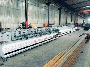 <span class=keywords><strong>Duplex</strong></span> cột giá máy bài cuộn hình thành máy móc cho tầng lửng lưu trữ Kim Loại hệ thống Pallet PLC động cơ mang lõi - Product Image 3