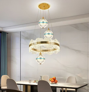 Lampada a Sospensione LED in Acrilico di Alta Qualità, Lampadario Moderno per Decorazione d'Interni, Produttori Specializzati in Luci Sospese LED (7063/3P) - Product Image 2