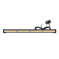 10W bis 80W Auto Warning LED Blitzlicht leiste LKW Not blitz muster Licht leiste Gelbe Blinklichter für Fahrzeug 12V 24V