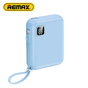 Banco de energia portátil remax, powerbank RPP-579 pd20w + qc22.5w, 10000 mah, carregamento rápido de 10000 mah