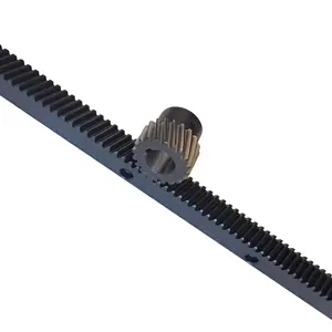 OEM Customized 1.25M 1.5M 2M 3M 4M straight gear rack helical gear rack pinions For Electric Door Rails