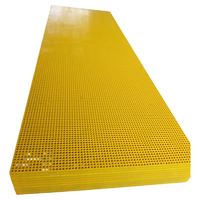Grille en fibre de verre antidérapante haute résistance 19*38mm pour passerelles et sols – Grille en fibre de verre FRP