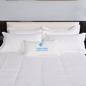 Ensemble de literie de luxe en coton égyptien écologique de haute qualité de Guangzhou, taille King 160x200, <span class=keywords><strong>pour</strong></span> hôtel - Product Image 4