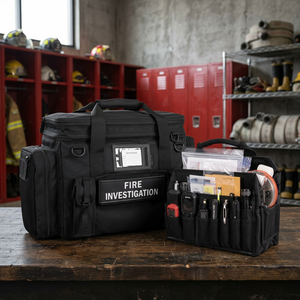 Sac de transport robuste en nylon Cordura 1000D pour kit d'investigation incendie, sac d'évaluation sur site, sac de preuves, étui de détection d'accélérateurs - Product Image 2