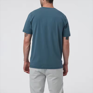 เสื้อยืดผ้าฝ้ายพีมาไลเซลล์สุดหรู แบรนด์ Line Shipping สวมใส่สบาย แขนสั้น ทรงพื้นฐาน - Product Image 1