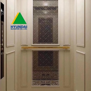 Ascensores Residenciales de Alta Calidad para Pasajeros, Ascensor con Cabina de Lujo con Pantalla LCD, Ascensor Personalizable para el Hogar, 1.0m/s, 600kg - Product Image 4