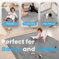 Tapis de jeu pour bébé personnalisé de 3 cm d'épaisseur, tapis de sol épais pour salon, tapis en mousse à mémoire de forme, tapis tatami, tapis de jeu pour enfants respectueux de la peau