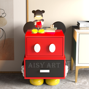 Topolino comodino 2025 piccoli <span class=keywords><strong>mobili</strong></span> creativi della camera da letto con personalità dei cartoni animati per le ragazze per la decorazione <span class=keywords><strong>di</strong></span> laurea - Product Image 1