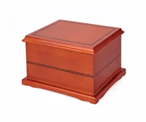 Ash Funeral Crema tion Urn für Asche Box für Kinder Männer Adult Andenken Urne für Asche Holz Urne für menschliches Haustier